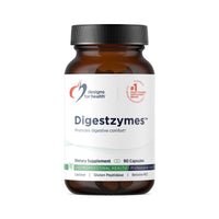 Thumbnail for Designs for Health Digestzymes - Digestive Enzymes + Betaine Hydrochloride for Gas & Bloating Relief - Pepsin, Ox Bile, Lactase Enzyme & Lipase Enzymes for Digestion (90 Capsules)