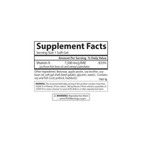 Thumbnail for Carlson - Vitamin A, 25000 IU (7500 mcg RAE) with Pectin, Vision Health, Helps Night Vision, Skin Health, 300 Softgels