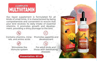 Thumbnail for VITOFARMA Multi-Vitamin for Birds, High-Potency Vitamin & Mineral Supplement for Pet Birds 2.0 Ounce
