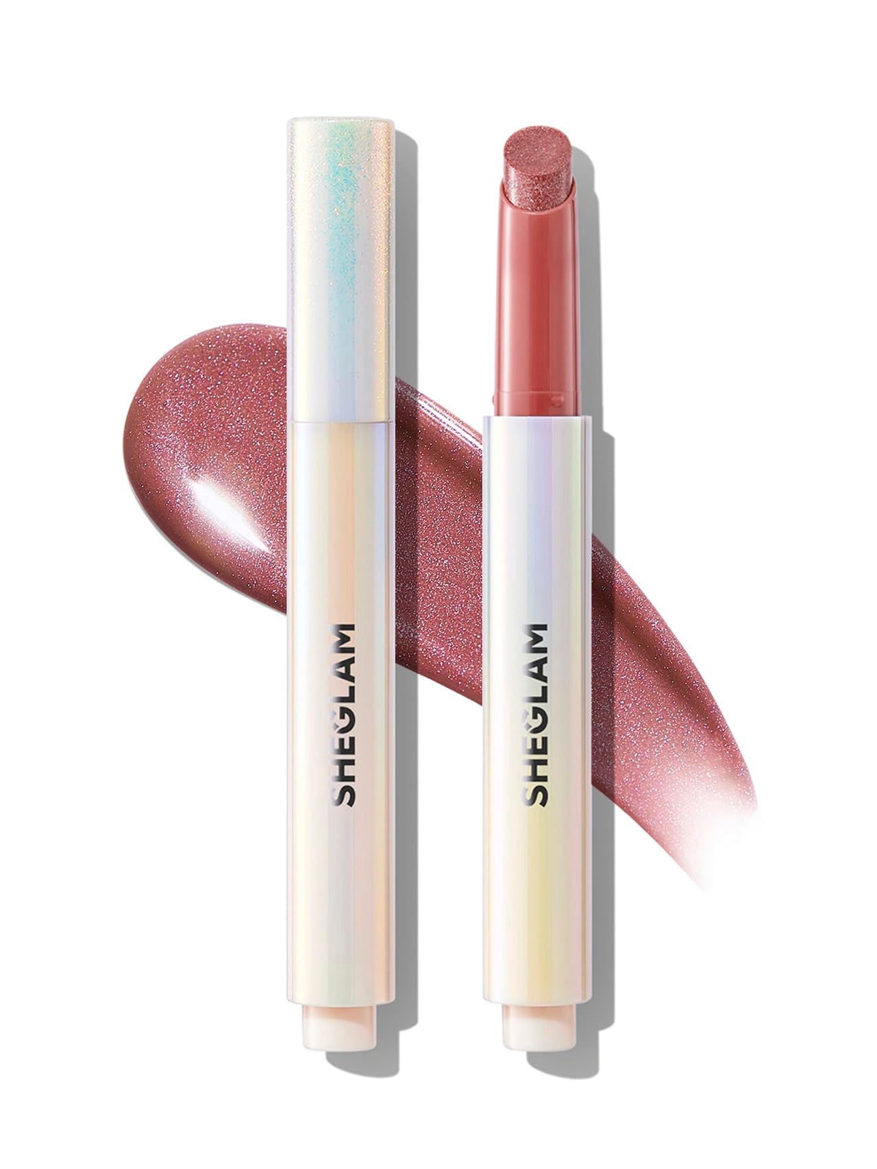 SHEGLAM Pout-Perfect Moisturizing Solid Lip Gloss Shimmer Lip Plumper - Pink Flamingo