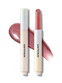 Thumbnail for SHEGLAM Pout-Perfect Moisturizing Solid Lip Gloss Shimmer Lip Plumper - Pink Flamingo