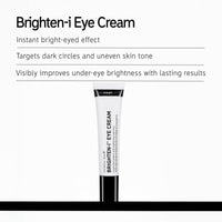 Thumbnail for The INKEY List Brighten-I Eye Cream, Under-Eye Cream Helps Reduce Appearance of Dark Circles and Boost Skin’s Glow, Makeup Under-Eye Primer, 0.50 fl oz