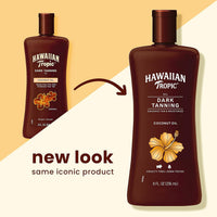 Thumbnail for Hawaiian Tropic Dark Tanning Oil, SPF 0, 8 Fluid Ounce (Pack of 3)