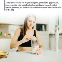 Thumbnail for BioTrust Low Carb Plant, Delicious, Creamy, 20 Grams of Clean, Complete, Plant-Based Protein, 5 Grams Fiber, 15 Superfoods, Digestive Enzymes, Vegan, Dairy-Free - 14 Servings (Chocolate)