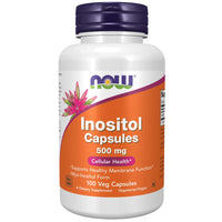 Thumbnail for NOW Foods Inositol, 100 Capsules / 500mg