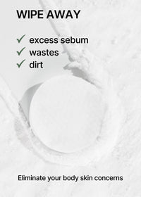 Thumbnail for celimax ONE STEP Body Brightening Pad | with Green Tea & White Truffle, for Underarm, Knee & Elbow, Gentle Exfoliating & Hydrating Body Scrub, 110ml (60 pads)