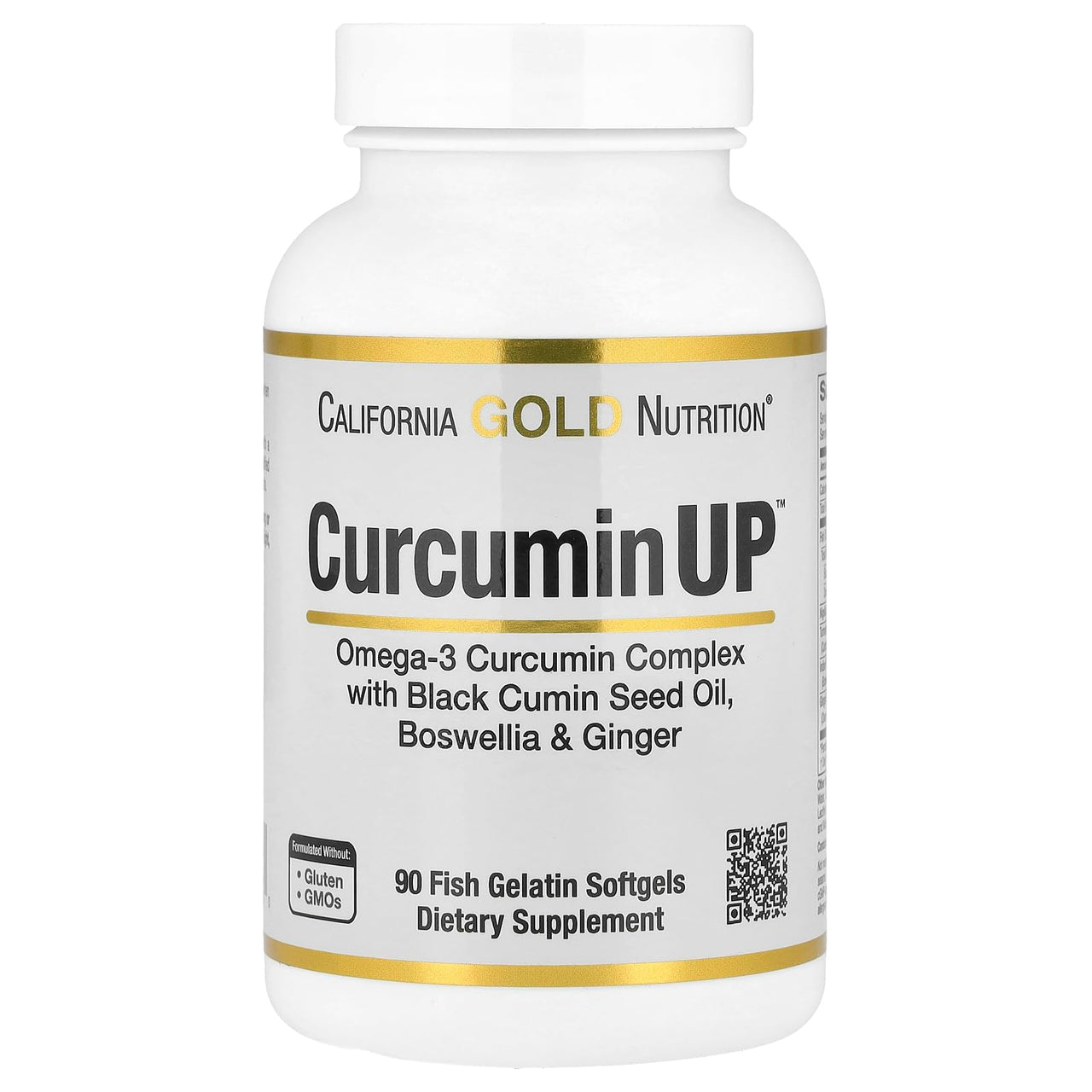 California Gold Nutrition Curcumin UP, 90 Gelatin Softgels
