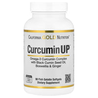 Thumbnail for California Gold Nutrition Curcumin UP, 90 Gelatin Softgels