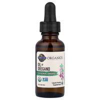 Thumbnail for Garden of Life Organics Oil of Oregano Seasonal Drops 1fl oz (30 mL) Liquid, Concentrated Plant Based Immune Support - Alcohol-Free, Organic, Non-GMO, Vegan & Gluten Free Herbal Supplements