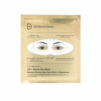 Thumbnail for Dr Dennis Gross DermInfusions Lift + Repair Eye Mask | Visibily Lift + Firm, Fills the Appearance of Fine Lines, Hydrates + Repairs Skin Barrier, Visibly Depuffs Undereye Area | 1 Treatment 0.33 fl oz