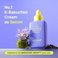 Thumbnail for By Wishtrend Pore Smoothing Bakuchiol Serum 1.01 Fl Oz, Powerful Pore Care, Niacinamide, Peptide, Collagen