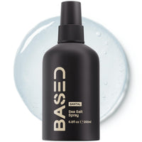 Thumbnail for BASED Sea Salt Spray, Natural Finish Sea Salt Spray for Hair, Volume & Texture, Infused with Kelp & Vitamin B5, Light & Non-Greasy, Paraben Free, No Drying Alcohols, 6.8 oz (Pack of 1)