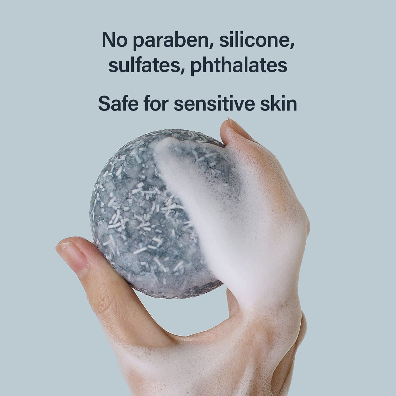ARENCIA Salty Soda Shampoo Bar
