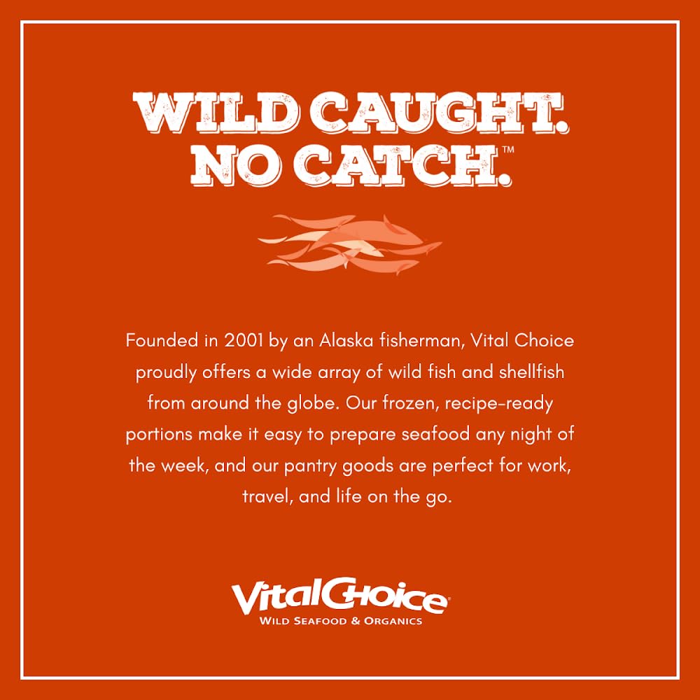 Vital Choice MSC Wild Alaskan Sockeye Salmon Oil Dietary Supplement, 90 Softgels