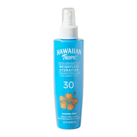 Thumbnail for Hawaiian Tropic Weightless Hydration Water Mist for Body SPF 30, 5.2oz | Hawaiian Tropic Body Spray Sunscreen Mist, Water Based SPF 30, Non-Aerosol Sunscreen Spray, 5.2oz