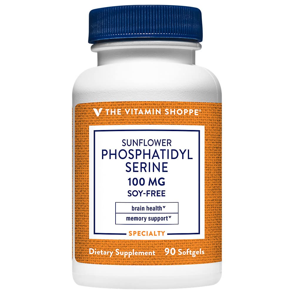 The Vitamin Shoppe Sunflower Phosphatidylserine 100 (90 Softgels) (90 Softgels)