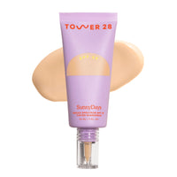 Thumbnail for Tower 28 SunnyDays SPF 30 Tinted Moisturizer - 2-in-1 Buildable Coverage Foundation + Mineral Sunscreen for Face - Zinc Oxide, Aloe & Prickly Pear for Sensitive Skin - 15/Light Warm (1 oz)