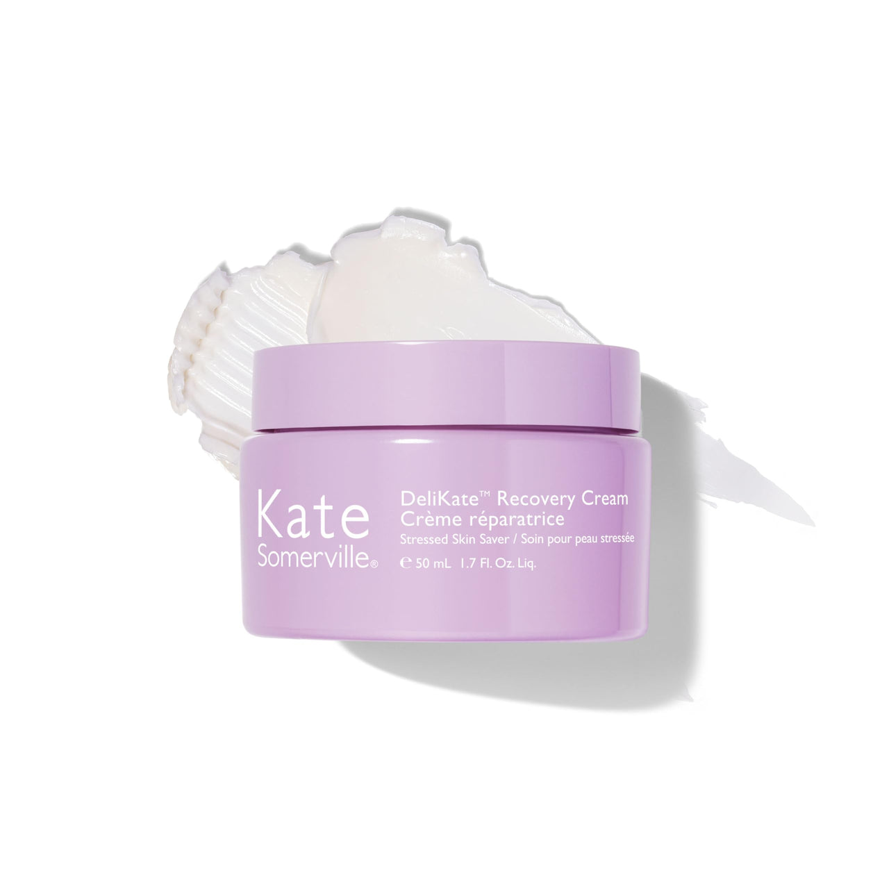 Kate Somerville DeliKate Recovery Cream – Clinically Formulated Hydrating Treatment – Irritation and Redness Relief for Stressed or Sensitive Skin, 1.7 Fl Oz