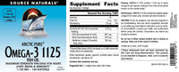 Thumbnail for Source Naturals ArcticPure Omega-3 Fish Oil 1125mg Ultra Potency Maximum Strength EPA + DHA for Heart, Joint, Brain & Immune Health - 120 Softgels
