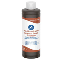 Thumbnail for Dynarex Povidone-Iodine Scrub Solution, Antiseptic Solution for Skin and Mucosa, Ideal for Surgical Site Preparation, Contains Povidone Iodine 7.5%, 16 fl. oz., 1 Bottle