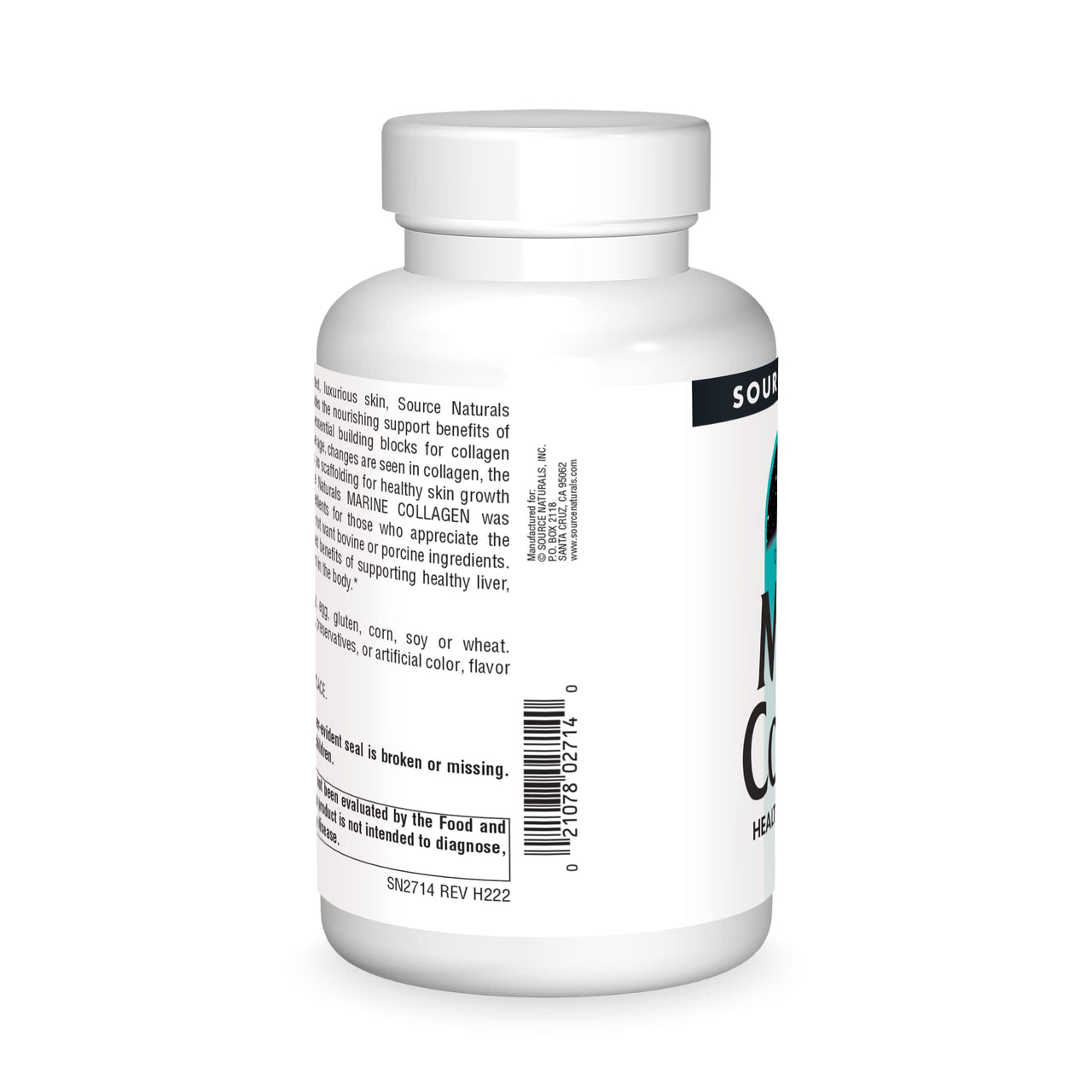 Source Naturals Marine Collagen, Healthy Skin Support* - 240 Tablets