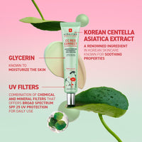 Thumbnail for Erborian CC Red Correct - Skincare-First Green Color Corrector with Centella Asiatica, Illuminating Color Corrector with Redness Coverage & SPF 25 - Cica, Korean Skincare, 1.5 Oz
