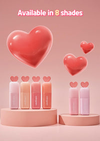 Thumbnail for COLORGRAM Juicy Drop Tint 02 Peach Dew | Juicy Lip Gloss, Glowing Lip Stain with Fruity Colors, Buildable & Blendable, Highly Pigmented