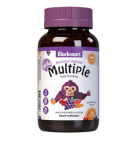 Thumbnail for Bluebonnet Nutrition Rainforest Animalz Whole Food Based Multiple Chewable Tablet, Kids Multivitamin & Mineral, Vitamin C, D3, Iron, Gluten Free, Milk Free, Kosher, 180 Chewable Tablets, Mixed Flavor