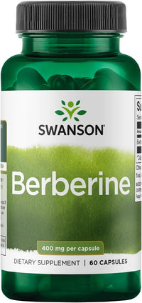 Thumbnail for Swanson Berberine - Supports Metabolic Health & Heart Health* - Contains Standardized Berberine HCl - Non-GMO & Gluten-Free - 60 Vegan Capsules