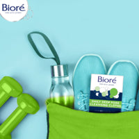 Thumbnail for Bioré Daily Make Up Removing Cloths, Facial Cleansing Wipes with Dirt-grabbing Fibers for Deep Pore Cleansing without Oily Residue, 60 Count
