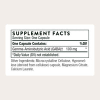 Thumbnail for THORNE - PharmaGABA-100 - GABA Supplement - 100 mg Natural Source Gamma-Aminobutyric Acid - Support a Calm State of Mind and Restful Sleep* - 60 Capsules