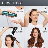 Thumbnail for Redken Stay High Volumizing Mousse For Fine Hair, High Hold Gel to Mousse