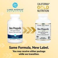 Thumbnail for Lake Avenue Bee Propolis, 1,000 mg, 240 Count, Veggie Capsules, Nutrition