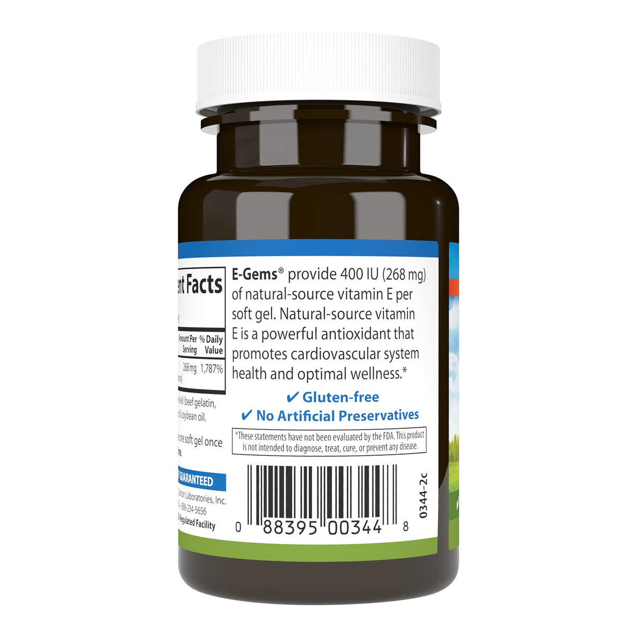 Carlson- E-Gems, 400 IU (268 mg), Heart Health & Optimal Wellness, Antioxidant, 90 soft gels