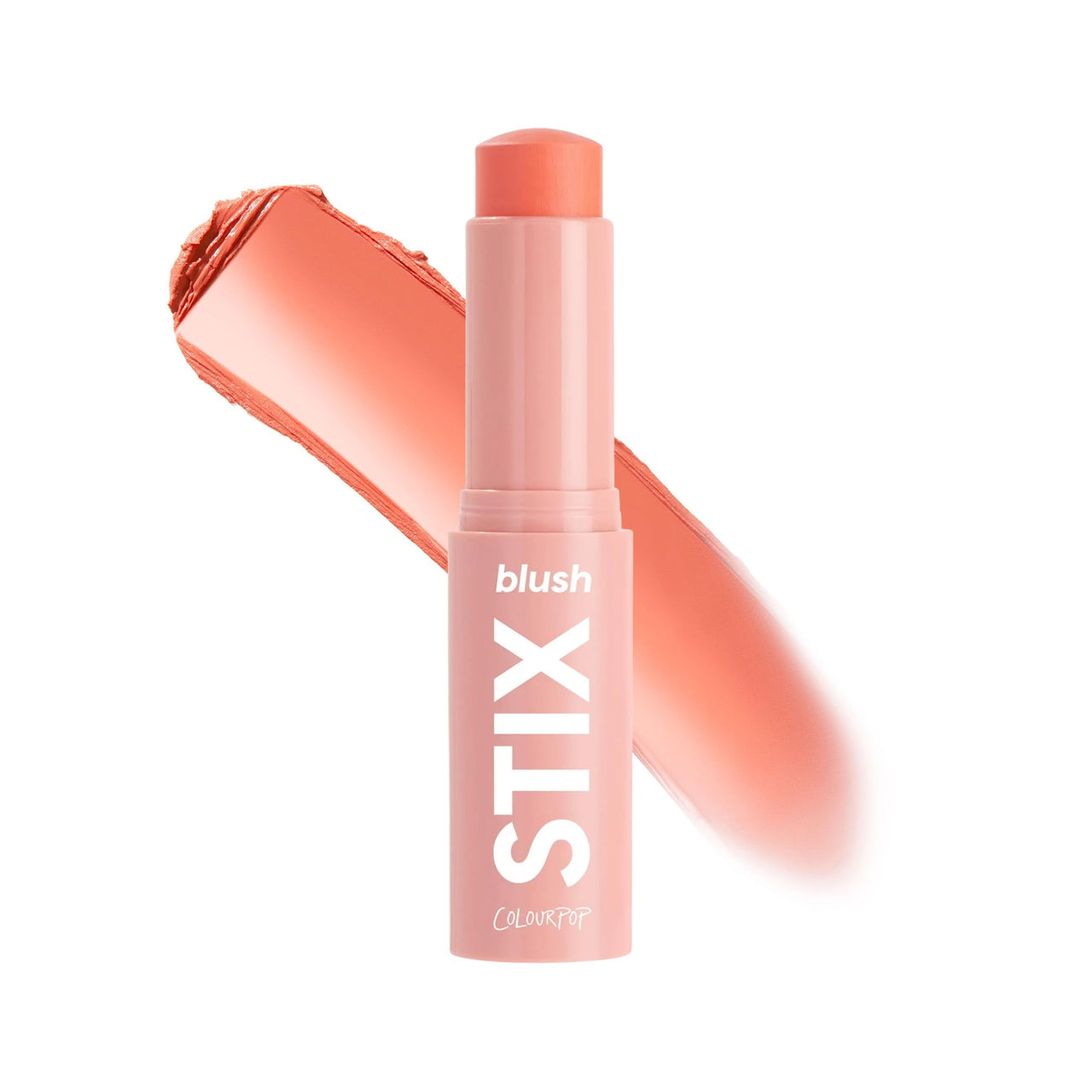 ColourPop Blush Stix - Cream Blush Stick with a Blendable, Hydrating Formula and Natural, Skin-Like Finish - Glowy Summer Makeup for Cheeks, Eyes & Lips - Under Pressure (0.28 oz)
