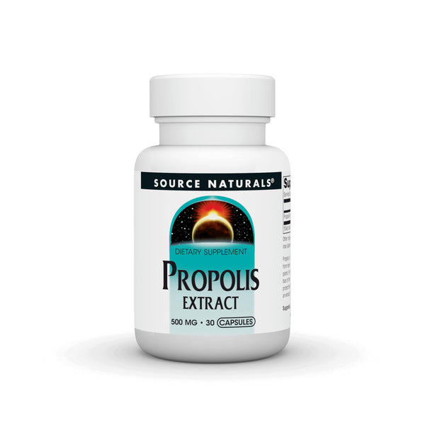Source Naturals Propolis Extract Dietary Supplement Produced by Honey Bees - 500 mg 30 Capsules