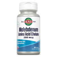 Thumbnail for Kal 250 Mcg Molybdenum Chelated Tablets, 100 Count