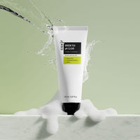 Thumbnail for coxir GREENTEA PH CLEAR FOAM CLEANSER 5.07 Fl Oz l Low pH Formula Facial Washes with Gentle Exfoliating l deep cleanses pores and remove dead skin cells on skin,Korean skincare