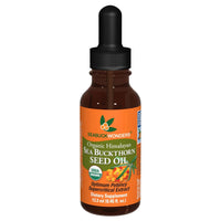 Thumbnail for SEABUCKWONDERS Organic Sea Buckthorn Seed Oil, 0.45 Fl Oz, 13 Servings, with Omega 3, 6 & 9, Can Be Used Topically & Orally, Supports Hair, Skin & Nail Health