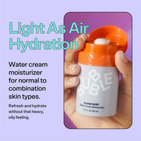 Thumbnail for Bubble Skincare Cloud Surf Water Cream Face Moisturizer - Hydrating & Mattifying Moisturizer to Help Rebalance Oils and Minimize Pores with Celery Seed Extract - Suitable for Sensitive Skin (50ml)