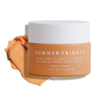 Thumbnail for Summer Fridays Light Aura Vitamin C + Peptide Eye Cream - Brightening Eye Cream with an Illuminating and Hydrating Formula (0.5 Fl Oz)