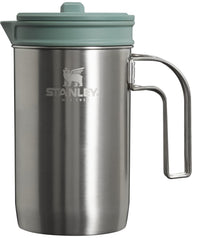 Thumbnail for STANLEY All In One French Press Coffee Maker 32 oz | 5 Minute Brew, 4 Hours Hot | Mesh Filter for Coffee Grounds | Insulated Stainless Steel French Press | BPA-Free | Stainless Steel Shale