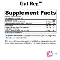 Thumbnail for BioTrust Gut Reg Supports a Healthy Gut Lining, Helps Restore Gut Health and Helps Relieve Occasional GI Discomfort with PepZin GI, L-Glutamine and Ginger Extract, Non-GMO, Gluten-Free (60 Capsules)