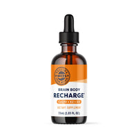 Thumbnail for VIMERGY Brain Body Recharge* - W/Vitamin D3, K2 & CoQ10 – Boosts Cellular Energy – Fortifies Blood Vessels and Bones – Defends Against Free radicals – Vegan and Gluten Free – 55mL
