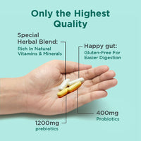 Thumbnail for BB Company Slim Gut Bundle | Menopause Prebiotics and Probiotics for Women | Gut Vitamins for Digestive Health | Supports Joint Health & Sexy Midsection | Provitalize & Previtalize | 30 Day Supply
