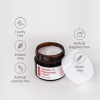 Thumbnail for BY WISHTREND] Vitamin 75 maximizing cream, facial moisturizers, vitamin C&E, 50ml | All skin type, light-texture, refreshing-finish