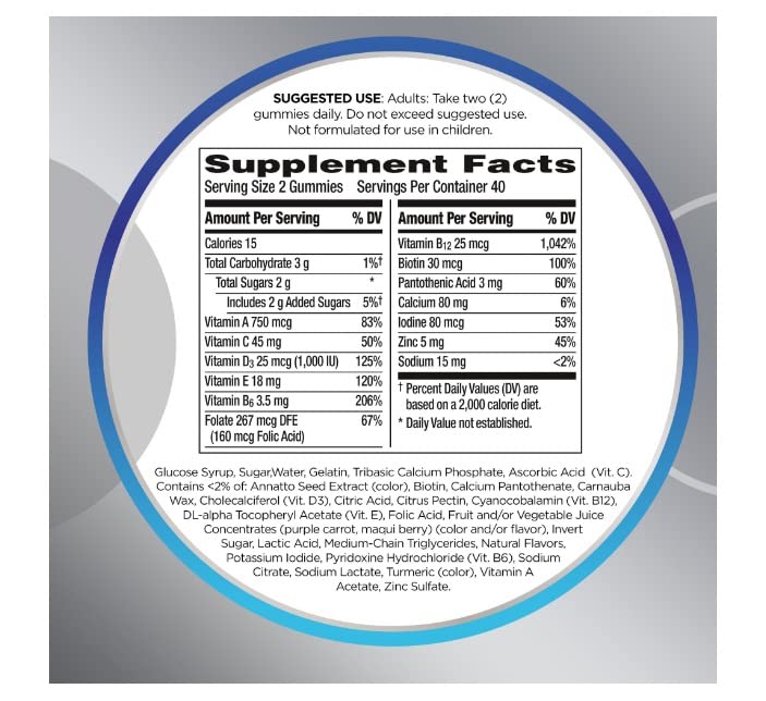 Centrum Silver Men 's Multivitamin for Men 50 Plus, Multimineral Supplement