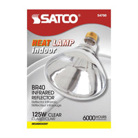 Thumbnail for Satco S4750 Medium Bulb in Light Finish, 6.50 inches, 1 Pack, Clear Heat