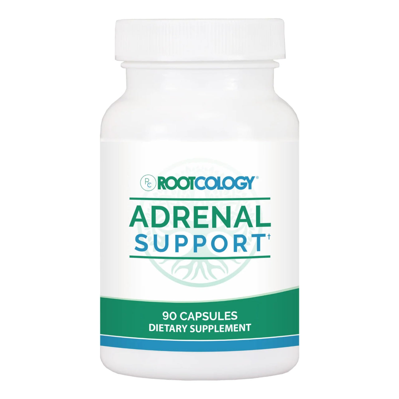 Rootcology by Dr. Izabella Wentz | Adrenal Support | Adaptogenic Herbal Formula with Vitamin B6, Licorice & N-Acetyl-L-Tyrosine | 90 Capsules