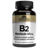Thumbnail for VIT B-2 TABS 50 MG WMILL 100